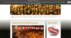 Desktop Screenshot of djmajid.com